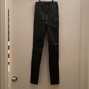 Brand New Lamarque Leather Leggings